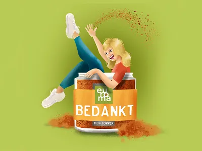 Portrait Sandra character characterdesign comic herbs illustration portrait