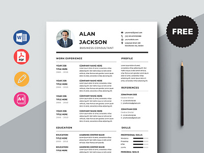 Free Business Controller Resume Template curriculum vitae cv cv template free cv free cv template free resume template freebie freebies resume