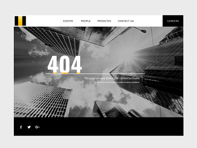 404 PAGE design page ui