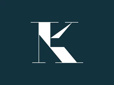 K a letter a day abstract branding experimental typography font design letter logo minimalism monogram typography