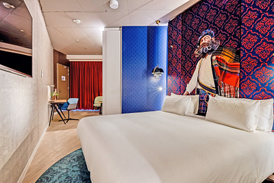 HEADBOARD DESIGN FOR NORTHWEST ROOM art collage collageart design hoteldesign mural mural design muralart muralist photoshop