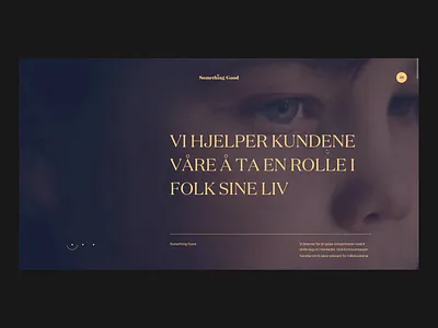 Something Good : Landing Page Animation agency animation clean homepage interaction landing page layout minimal transition typography ui vietnam web design website