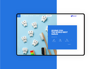 Healthcare website clinics dental dental website design doctors app healthcarewebsite homepage landingpage latest2020 new2020 web design webapp websites