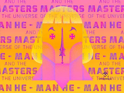 He-Man and the Masters of the Universe comix graphic he man he man heman hero illustration illustrator man masters of the universe minimal movie simona merlini superhero