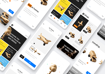 Mobile Store For Wooden sculptures adobexd app app design creative design dribbble ios iphone minimalism minimalist mockup store ui ui design ui kit uidesign uiux ux uxdesign uxui