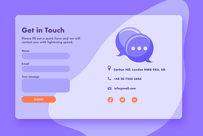 Contact Us 028 contact form contact page contact us daily 100 challenge daily ui dailyui dailyuichallenge design uidesign