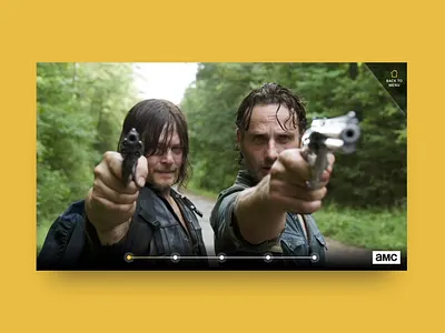AMC Interactive Video Presentation Concept after effects amc amcstudio animation animation design concept design interactive video mockup motion motion design presentation sundance sundancetv thewalkingdead twd wirewax