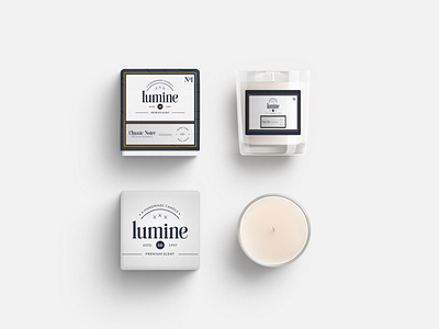 Premium Candle Packaging branding business candle cmyk company design download fragrance identity light logo photoshop premium print print design print ready professional psd scent