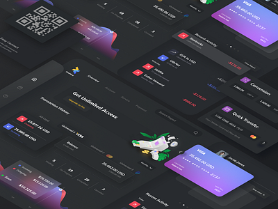 CasHere Dashboard exploration clean clean ui dark mode dark theme dark ui dashboad dashboard app dashboard design dashboard ui design flat illustration illustration design ui wallet wallet ui