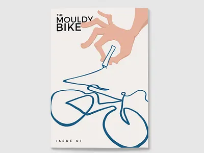 The Mouldy Bike Cover bike cover fingers hand hand drawn illustration illustrator literary magazine pen photoshop photoshop art poster scribble zine