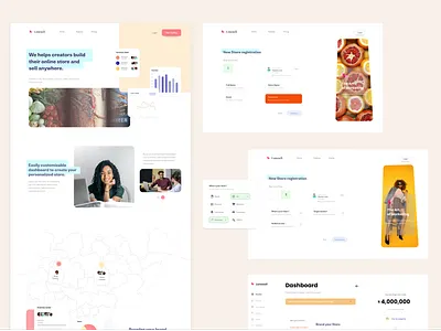Lonesell redesign ui ux webdesign website