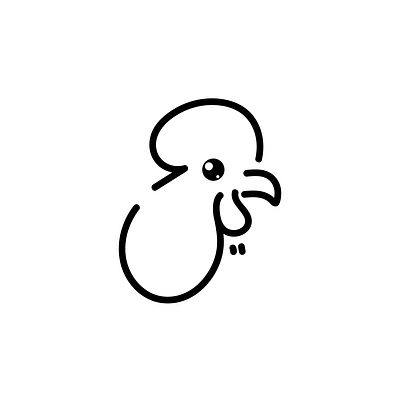 Rooster ديك animal branding design flat icon design illustration inspiration logo minimal minimalism rooster simple vector