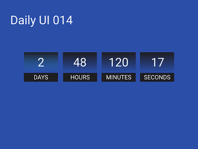 Daily UI 014 countdowntimer daily 100 challenge dailyui figma figmadesign ui