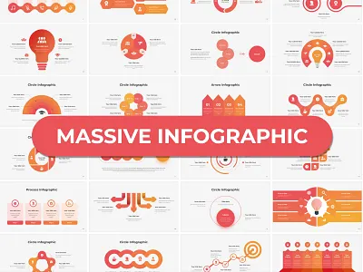 Massive Infographics animated branding chart data data chart design free presentation info graphic infographic infographics pitch deck powerpoint powerpoint design presentation presentation design ui vector