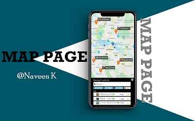 Map Design app branding dailyui dailyuichallenge design ui ux