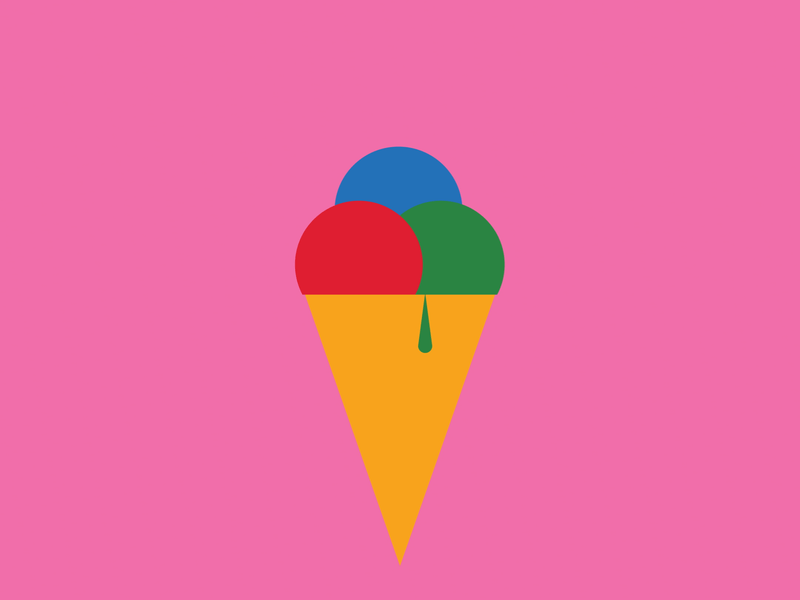 Endless Summer beach beachball gif hot ice cream illustration sand summer sun