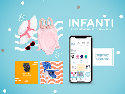 Infanti instagram templates app marketing art design art director brasil brazil instagram marketing minimal post rio de janeiro