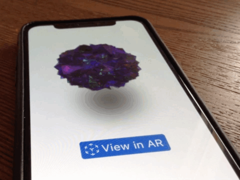 'View in AR' Button Interaction Idea