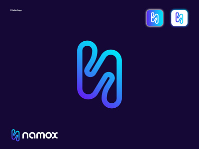 Namox Logo Design - N Letter Mark Logo a b c d e f g h i j k l m n brand identity branding creative logo gradient icon identity letter logo letter n logo logo design logo generator logo mark logos logotype modern logo monogram logo n letter logo o p q r s t u v w x y z typography