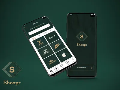 App Shoopr - payer en 4 fois app creditcard design green iphone luxury samsung shop shopper ui ux