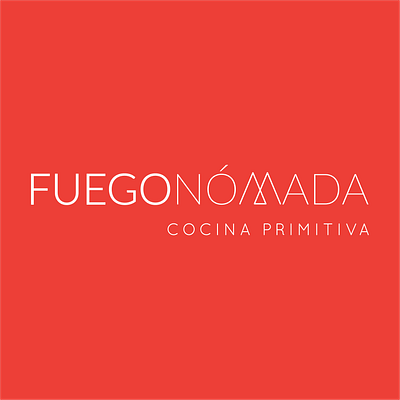 Identity Design for @FuegoNómada branding logo typography