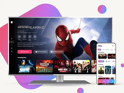 OTT Platform App Design app concept app design app designer app development illustration live streaming live tv mobile apps netflix online streaming ott ott app ott app development ott platform tv shows ui design ui ux user experience videos web series