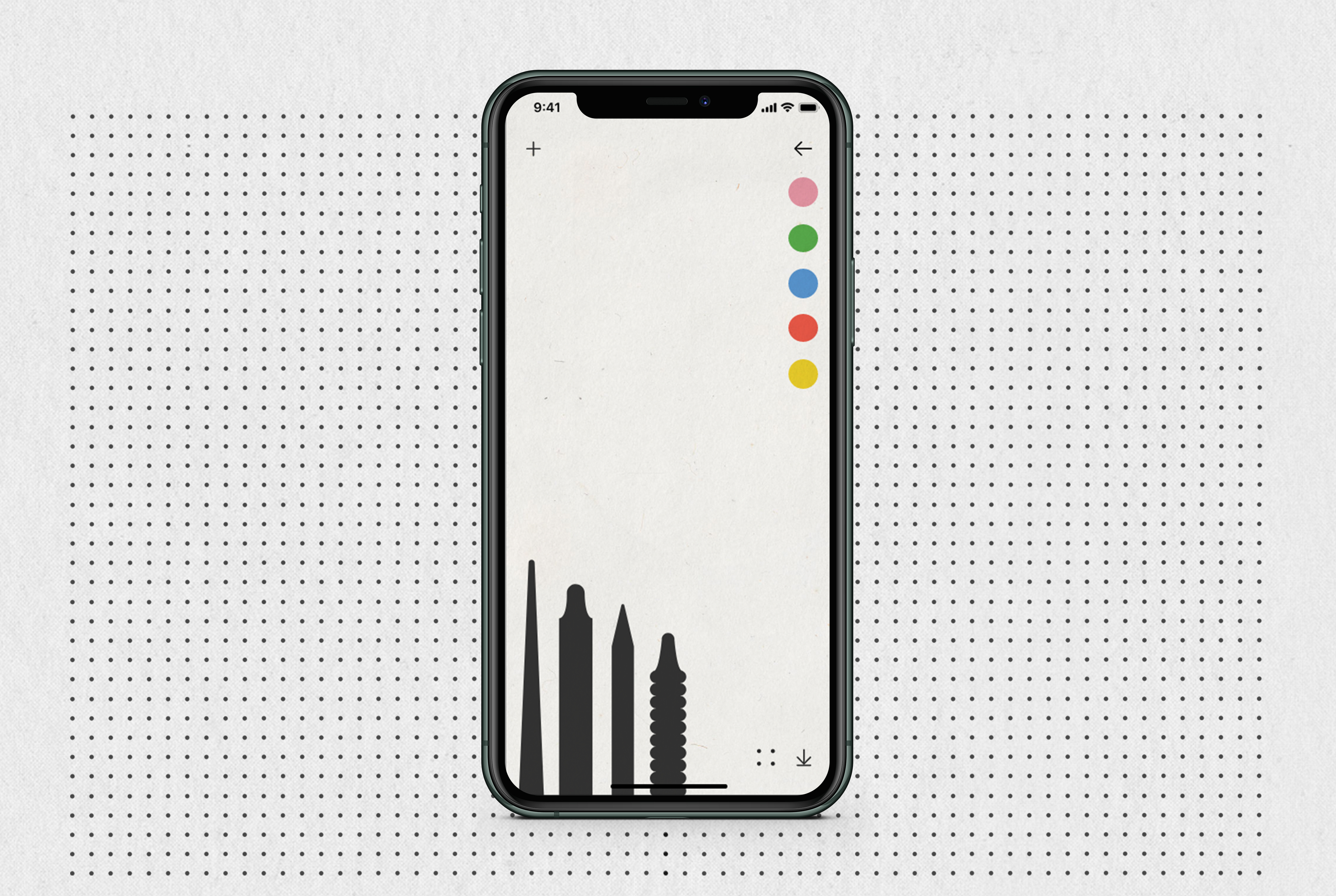 DrawingApp UI & Development by Beatriz Novais on Dribbble