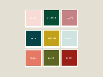 Summer Color Story cheerful color palette color story happy summer warm colors