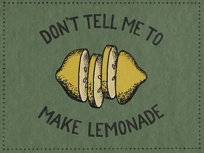 Make Lemonade design hand drawn hand lettered hand lettering illustration lemon lemonade lemons lettering making lemonade