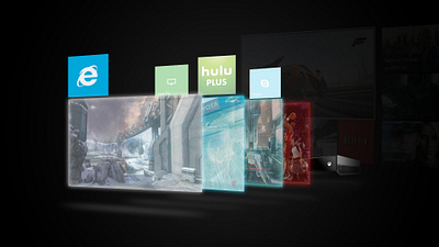 Xbox One Launch Media Presentation entertainment motion graphic storyboard visual design