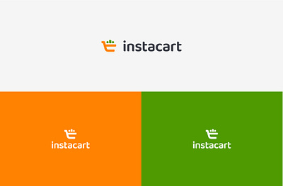 Instacart Branding Logo Design brand identity branding grocery instacart logo