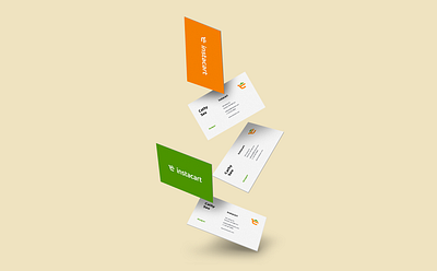 Instacart Branding Logo Design branding businesscard grocery instacart logo