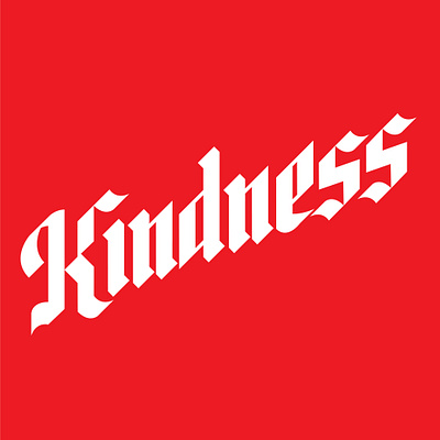 Kindness Lettering bible bibleverse blackletter fruit of the spirit hand lettering kindness lettering scripture