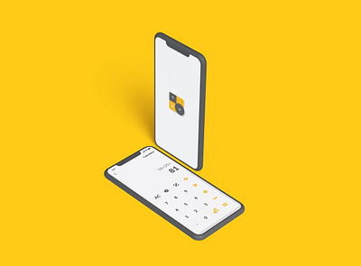 Calclator app daily ui dailyui design dribbble graphic design icon illustration minimal ui ux