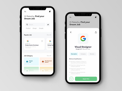 Dream Job app app concept clean color colorful concept dashboard design design app dream illustration inspiration iphone job mobile style task today ui ui design