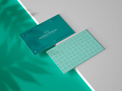 Business Card Beatriz Pessoa branding businesscard design logo logodesign