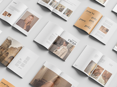 Margaux Mag Mockup blog branding clean design editorial header landing page layout exploration magazine minimal mockup whitespace