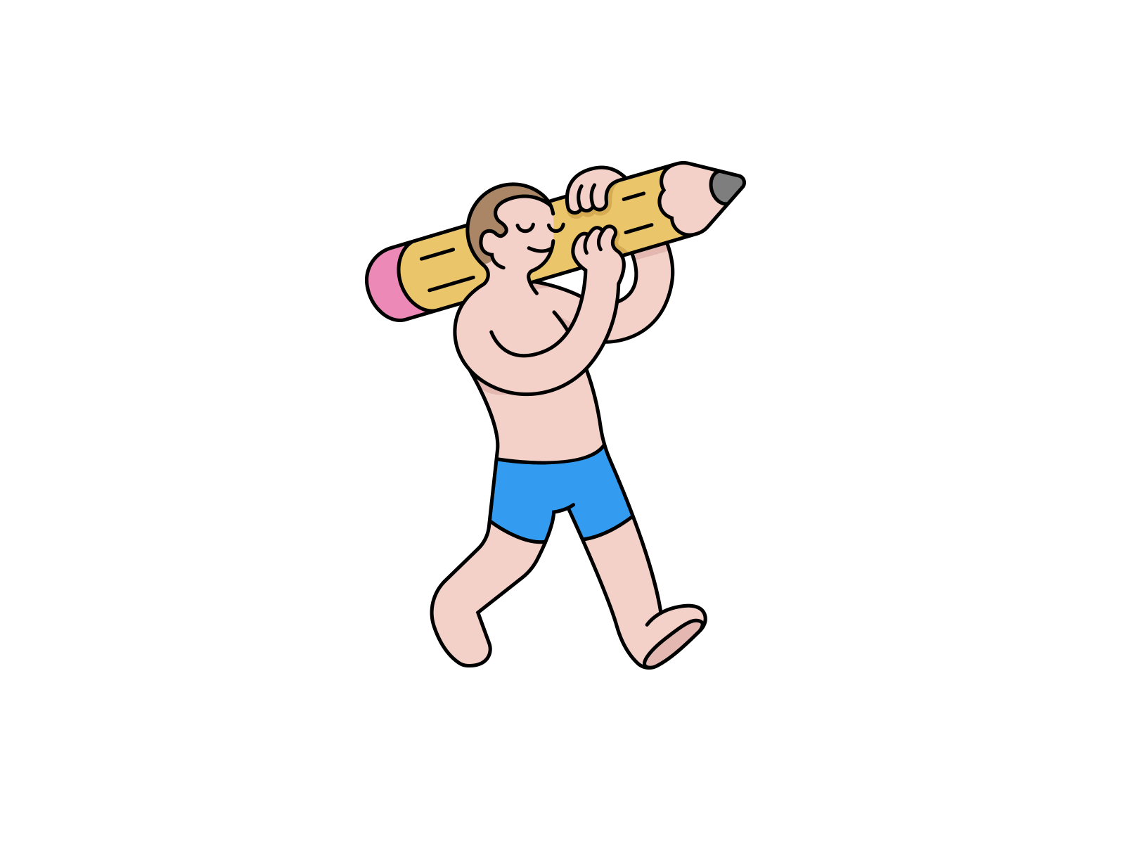 The Art Director animation cartoon character color drawing graphic illustration motion motion design motion graphic motiongraphics