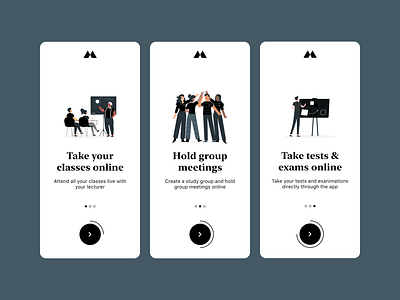Morr: Onboarding Flow design education education app figma institution learning platform mobile app onboarding onboarding ui ui ui ux ui design uidesign uiux ux