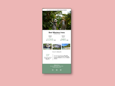 Newsletter colorful design digital email design emailing newsletter design travel