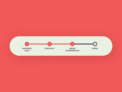 Progress Bar 100 days of ui 100daysofui daily ui daily ui challenge dailyui dailyuichallenge ecommerce progress bar shopping cart ui design