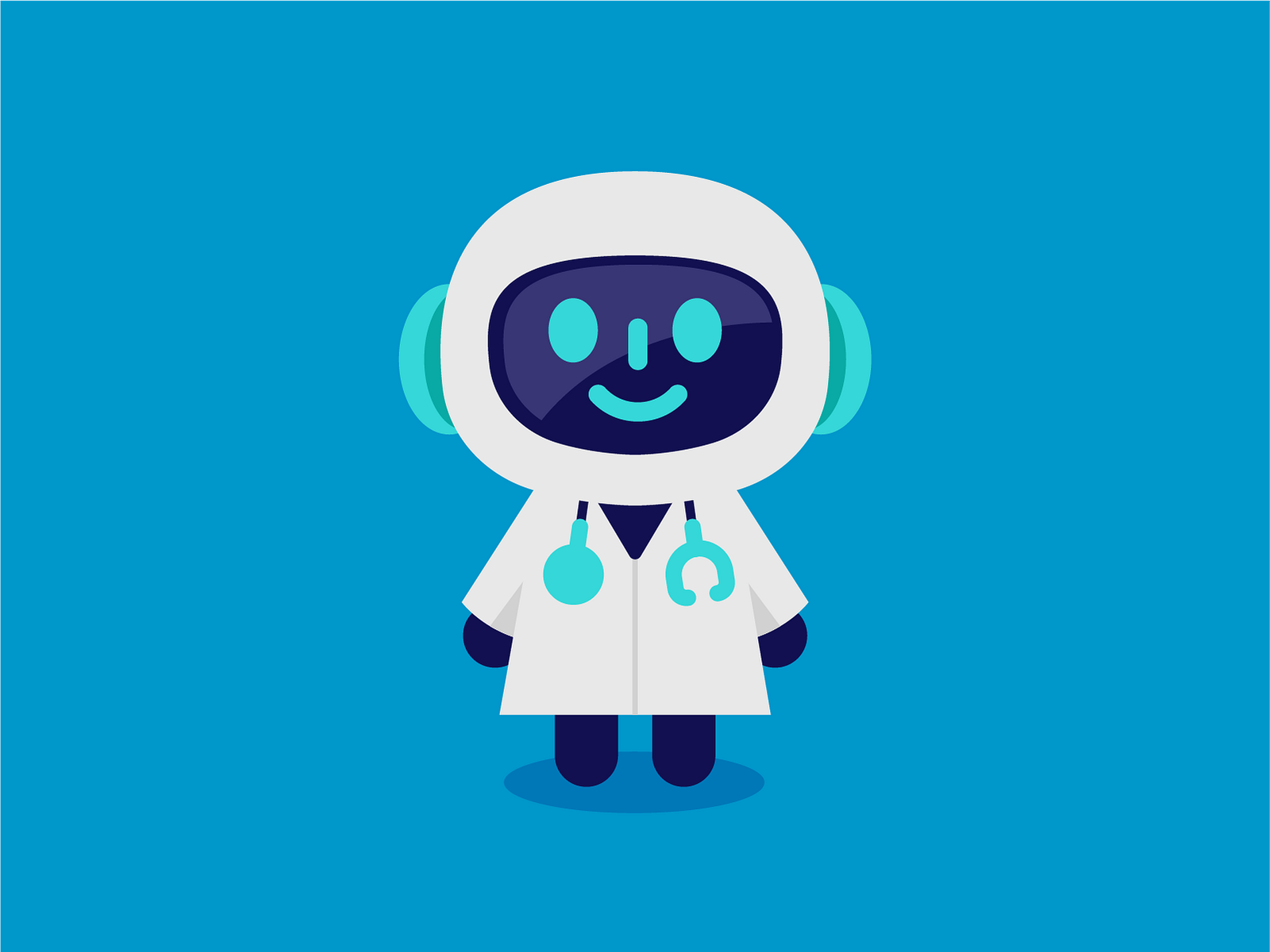 Ai Doctor Avatar Mascot by Manu on Dribbble