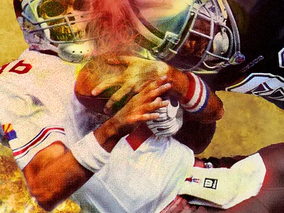 Collision artwork collage fire football illustration photoshop photoshop art sports