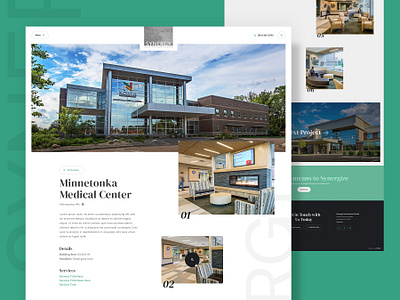 Synergy Architecture Studio Website architect architecture building case study commercial developer development engineer interface minneapolis minnesota mn portfolio property real estate ui web web design website