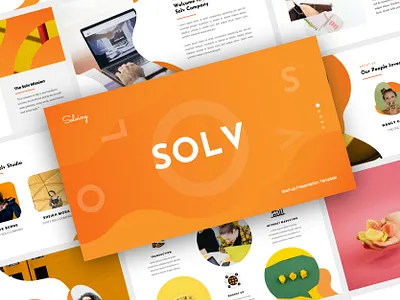 Solv - Start Up Creative Presentation business creative googleslides keynote layout layoutdesign modern powerpoint design presentation presentation template startup