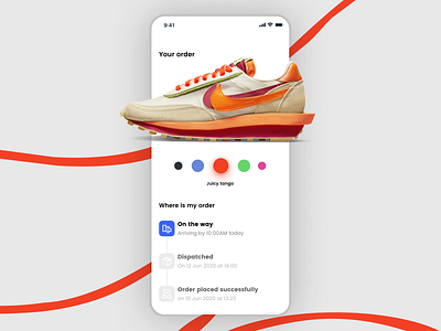 E-Commerce App branding graphic design illustration logo nike retail ui ux