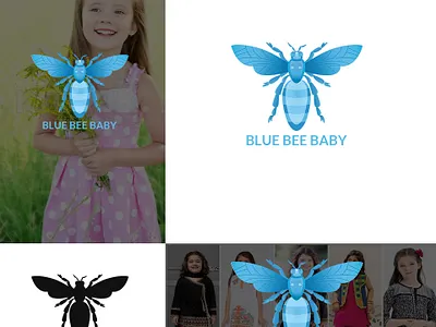 Blue bee baby