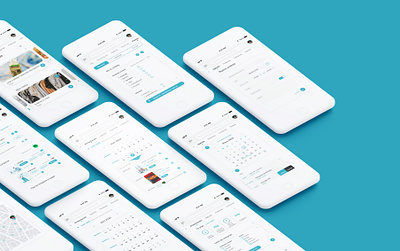 Pent | Daily life app calendar design financial food home logo planner shop ui ux ux design