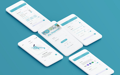 Pent | Daily life app app calendar design finances financial food home interacción interface menu organization planner shop to do list ui uidesign uiux uxui