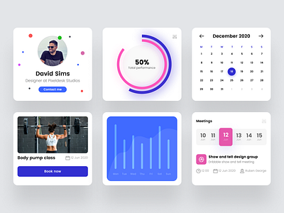 UI Card exploration graphic design illustration minimal ui